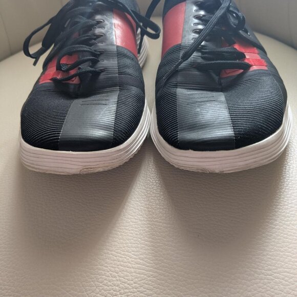Under Armour 2.0 Men\'s Shoes Size 10.5 Red Black Athleisure Gym Training Kicks